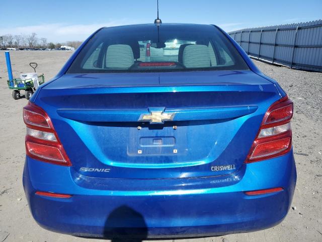 1G1JB5SG9H4178492 - 2017 CHEVROLET SONIC LS BLUE photo 6