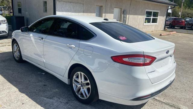 3FA6P0HD3ER143096 - 2014 FORD FUSION SE WHITE photo 3