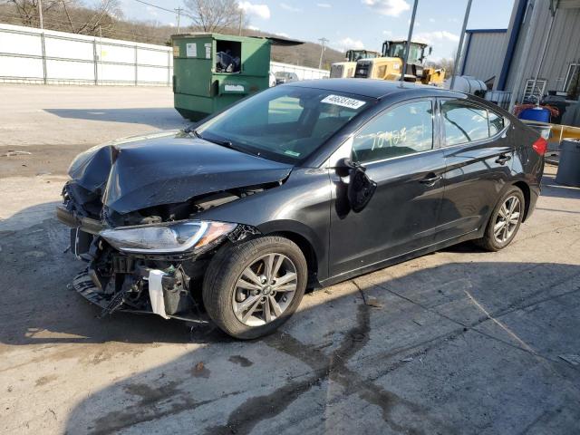 5NPD84LF4HH180969 - 2017 HYUNDAI ELANTRA SE BLACK photo 1