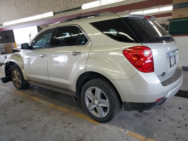 2GNFLHEK7F6319445 - 2015 CHEVROLET EQUINOX LTZ TAN photo 2