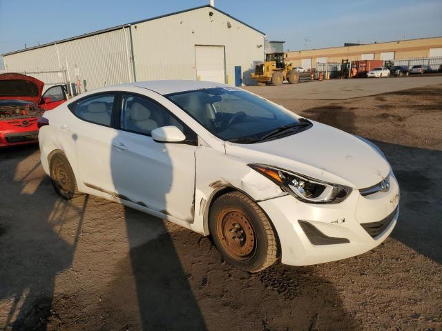 5NPDH4AE2EH519671 - 2014 HYUNDAI ELANTRA SE WHITE photo 4