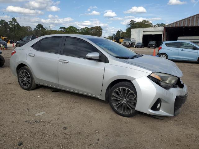 5YFBURHE9GP503530 - 2016 TOYOTA COROLLA L SILVER photo 4