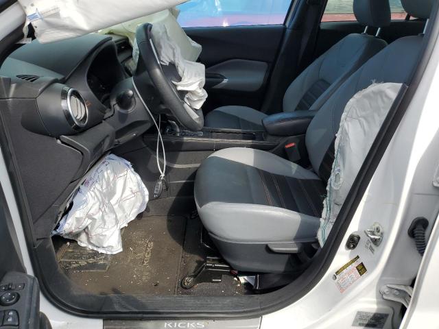 3N1CP5DV8ML557486 - 2021 NISSAN KICKS SR WHITE photo 7