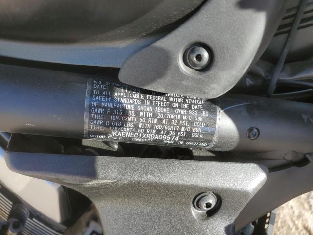 JKAENEC1XRDA09574 - 2024 KAWASAKI EN650 C BLACK photo 9