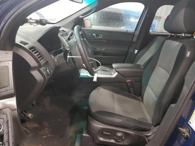 1FM5K8AT1EGB54671 - 2014 FORD EXPLORER POLICE INTERCEPTOR BLUE photo 7