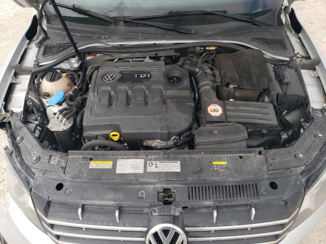 1VWBV7A37FC082972 - 2015 VOLKSWAGEN PASSAT SE SILVER photo 11