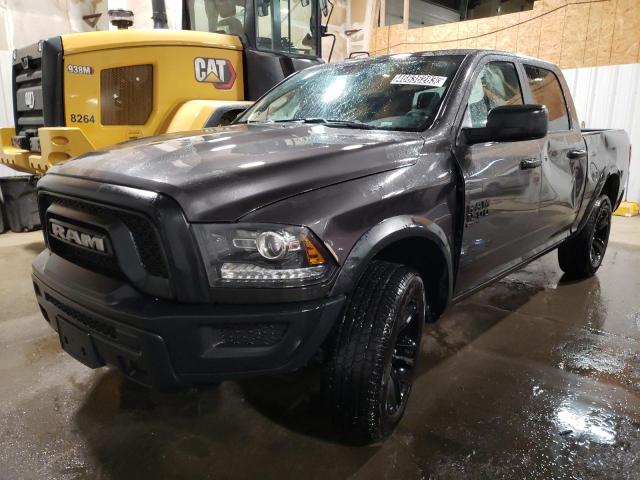 1C6RR7LG4NS187454 - 2022 RAM 1500 CLASS SLT GRAY photo 1