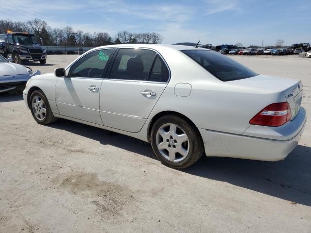 JTHBN36F040143106 - 2004 LEXUS LS 430 WHITE photo 2