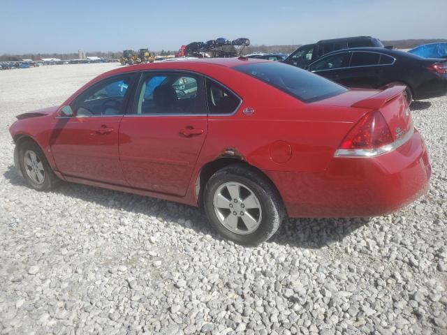 2G1WT58K489265468 - 2008 CHEVROLET IMPALA LT RED photo 2