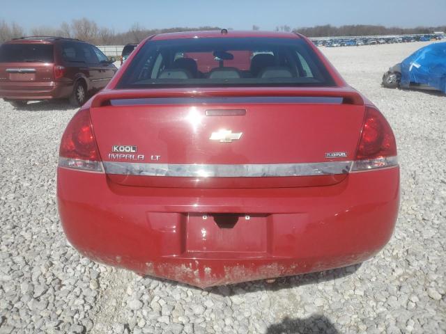 2G1WT58K489265468 - 2008 CHEVROLET IMPALA LT RED photo 6