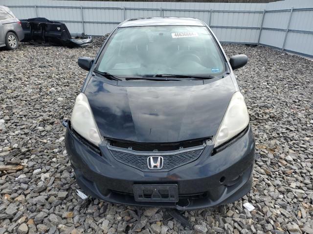 JHMGE88429S018876 - 2009 HONDA FIT SPORT BLACK photo 5