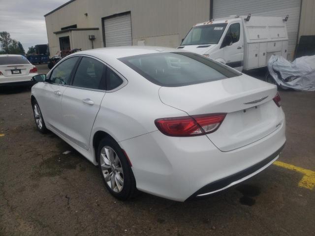 1C3CCCCB7FN705378 - 2015 CHRYSLER 200 C WHITE photo 3