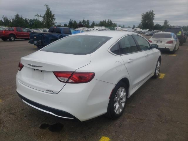 1C3CCCCB7FN705378 - 2015 CHRYSLER 200 C WHITE photo 4