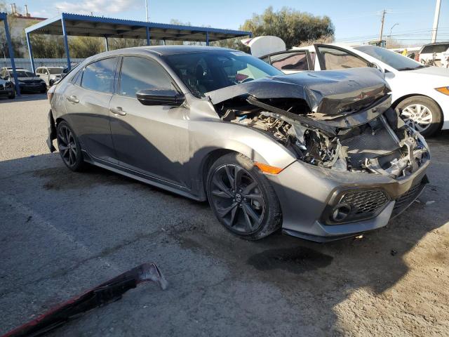 SHHFK7H45JU207084 - 2018 HONDA CIVIC SPORT GRAY photo 4