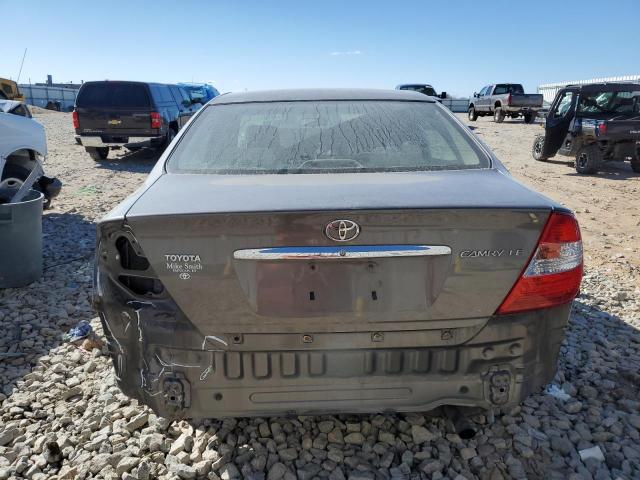 4T1BE32K24U933628 - 2004 TOYOTA CAMRY LE GRAY photo 6