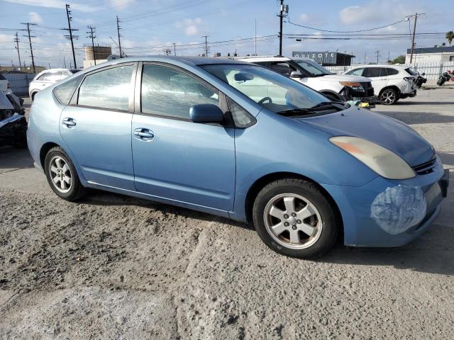 JTDKB20U053046998 - 2005 TOYOTA PRIUS BLUE photo 4