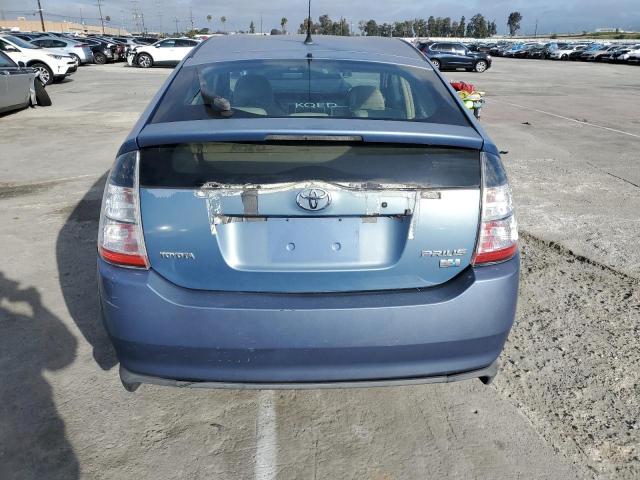 JTDKB20U053046998 - 2005 TOYOTA PRIUS BLUE photo 6