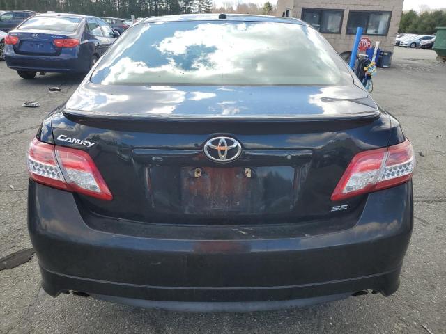 4T1BK3EK5BU627086 - 2011 TOYOTA CAMRY SE BLACK photo 6