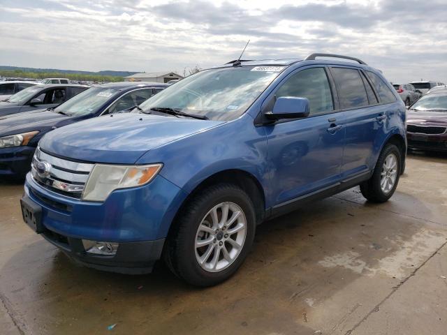 2FMDK38C79BA67410 - 2009 FORD EDGE SEL BLUE photo 1