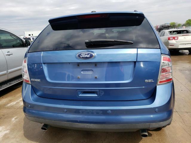 2FMDK38C79BA67410 - 2009 FORD EDGE SEL BLUE photo 6