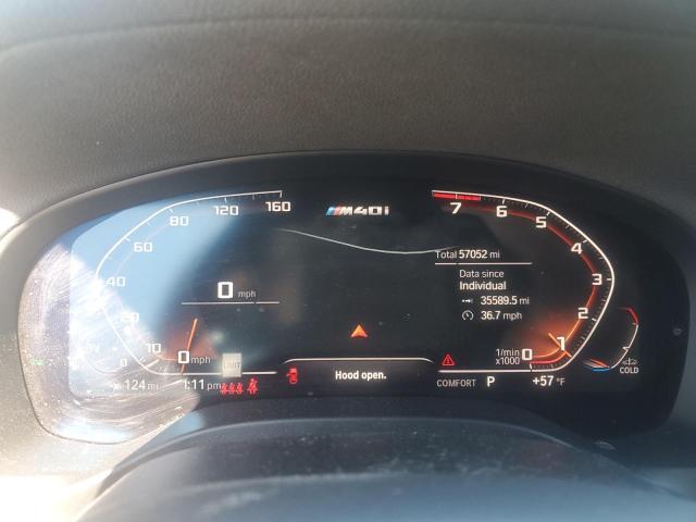 5UXTY9C01L9B03869 - 2020 BMW X3 XDRIVEM40I BLACK photo 9