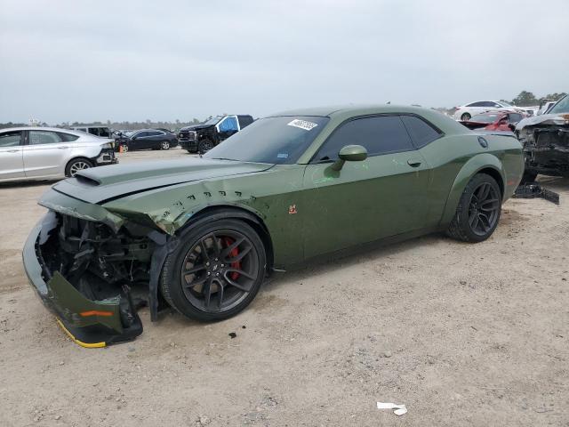 2C3CDZFJ7KH518213 - 2019 DODGE CHALLENGER R/T SCAT PACK GREEN photo 1