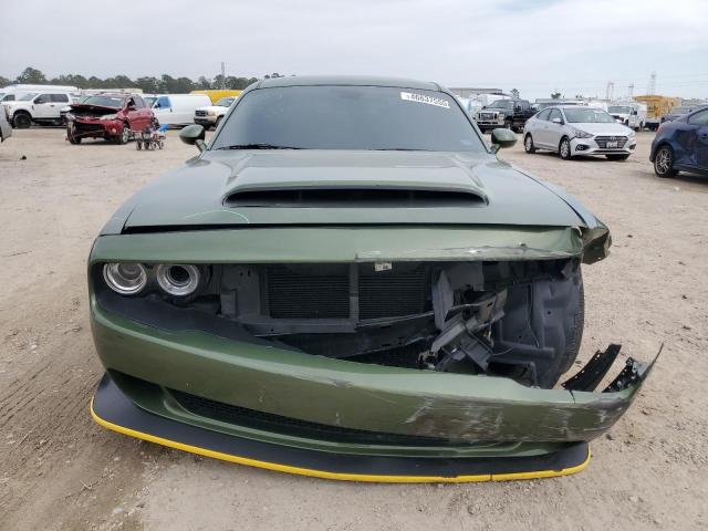 2C3CDZFJ7KH518213 - 2019 DODGE CHALLENGER R/T SCAT PACK GREEN photo 5