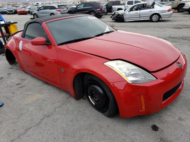 JN1AZ36A24T003629 - 2004 NISSAN 350Z ROADSTER RED photo 4