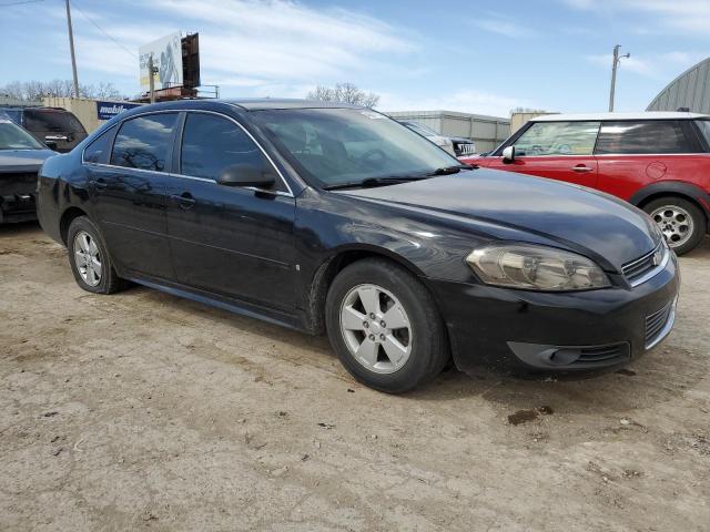 2G1WB5EK3A1217004 - 2010 CHEVROLET IMPALA LT BLACK photo 4