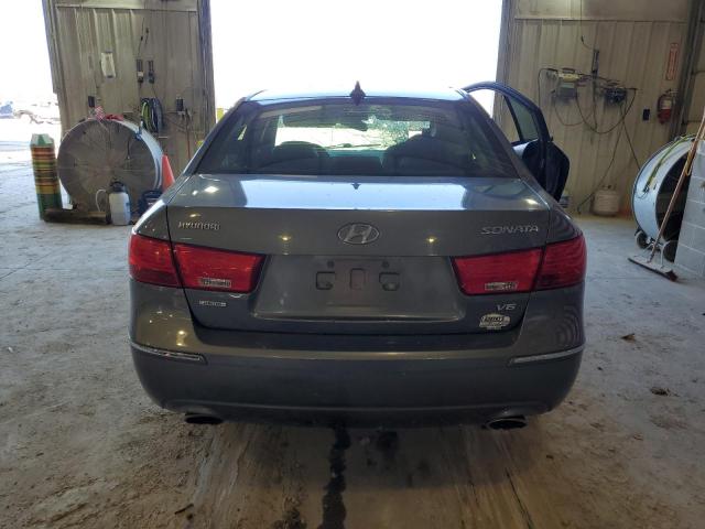 5NPEU46F39H424866 - 2009 HYUNDAI SONATA SE GRAY photo 6