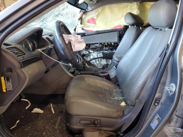 5NPEU46F39H424866 - 2009 HYUNDAI SONATA SE GRAY photo 7