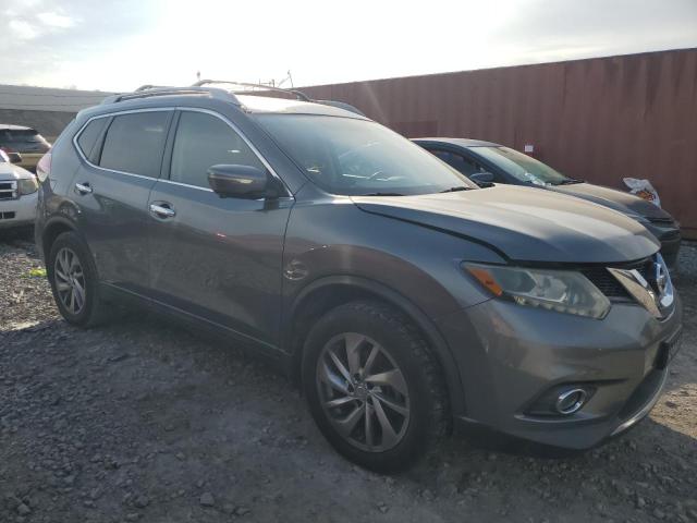 5N1AT2MT7EC862807 - 2014 NISSAN ROGUE S GRAY photo 4