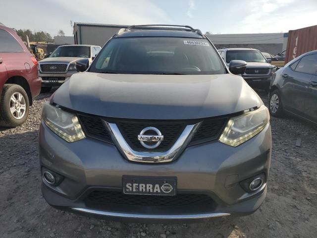 5N1AT2MT7EC862807 - 2014 NISSAN ROGUE S GRAY photo 5