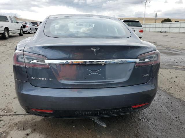 5YJSA1E29HF232292 - 2017 TESLA MODEL S CHARCOAL photo 6