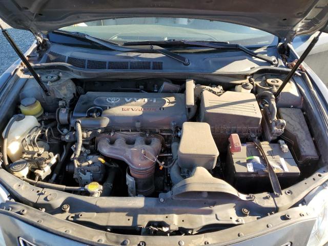 4T1BE46K87U604677 - 2007 TOYOTA CAMRY CE GRAY photo 11