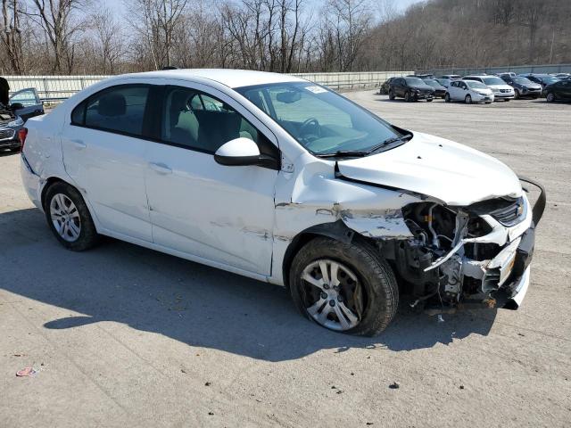 1G1JB5SG8H4144947 - 2017 CHEVROLET SONIC LS 白色 照片 4