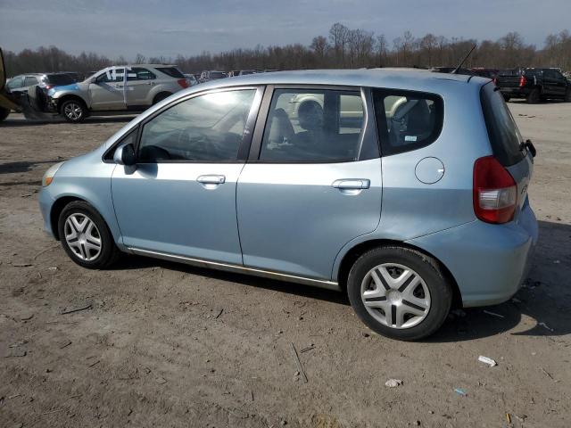 JHMGD38487S025561 - 2007 HONDA FIT BLUE photo 2