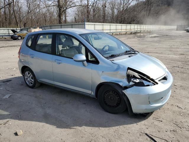 JHMGD38487S025561 - 2007 HONDA FIT BLUE photo 4