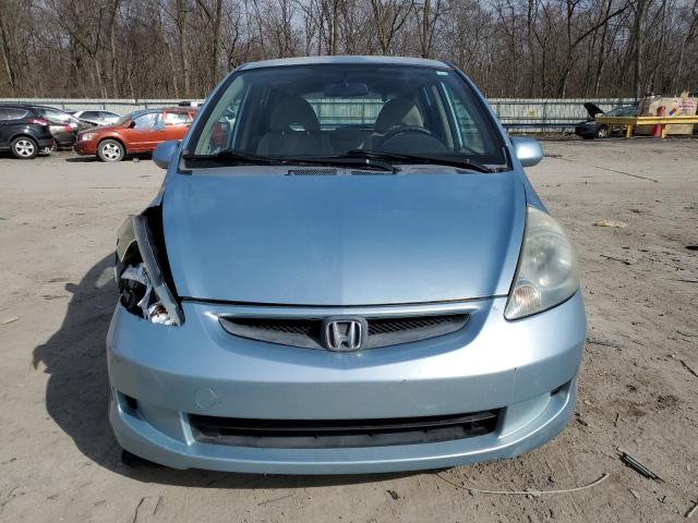 JHMGD38487S025561 - 2007 HONDA FIT BLUE photo 5