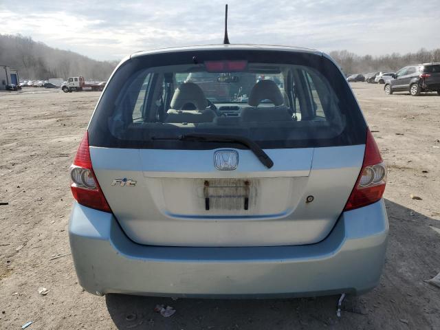 JHMGD38487S025561 - 2007 HONDA FIT BLUE photo 6