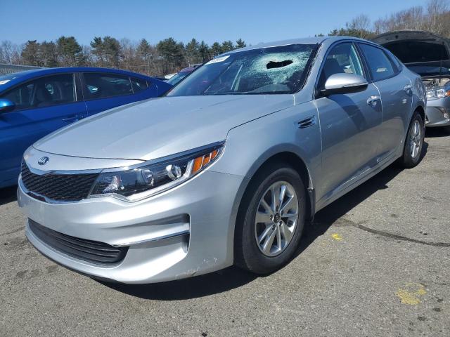 5XXGT4L32GG023789 - 2016 KIA OPTIMA LX SILVER photo 1