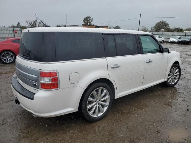 2FMHK6DT6DBD17513 - 2013 FORD FLEX LIMITED WHITE photo 3