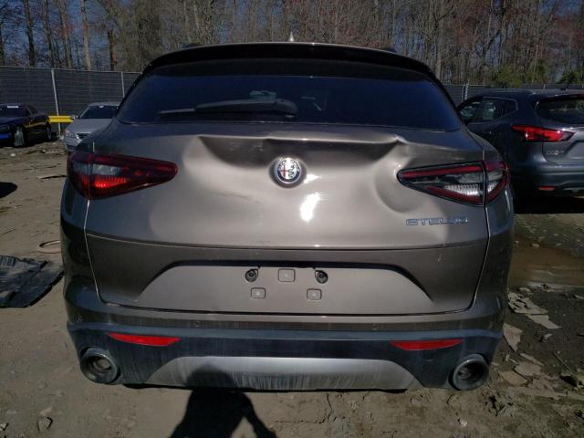 ZASPAJAN3K7C35442 - 2019 ALFA ROMEO STELVIO BROWN photo 6