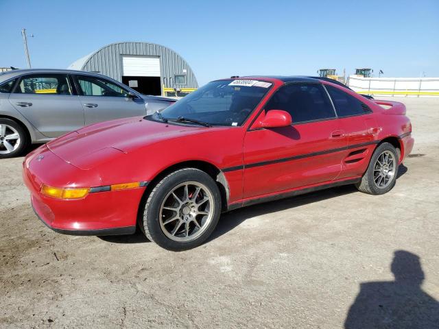 JT2SW21N3M0012879 - 1991 TOYOTA MR2 SPORT ROOF RED photo 1