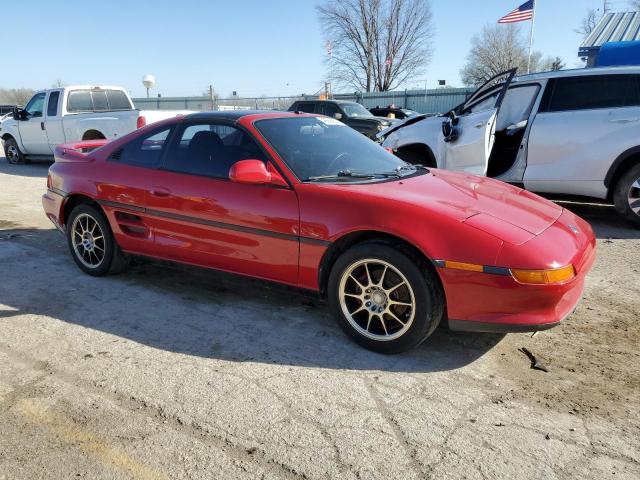 JT2SW21N3M0012879 - 1991 TOYOTA MR2 SPORT ROOF RED photo 4