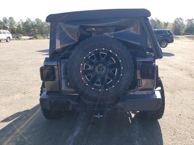 1C4HJXDG2JW143191 - 2018 JEEP WRANGLER U SPORT GRAY photo 6