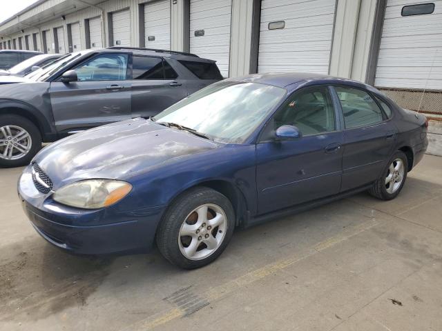 1FAFP53U31A266714 - 2001 FORD TAURUS SE BLUE photo 1