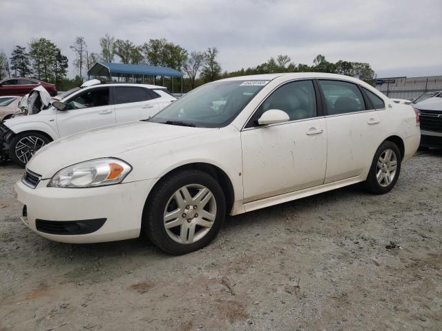 2G1WC57M391134535 - 2009 CHEVROLET IMPALA 2LT WHITE photo 1