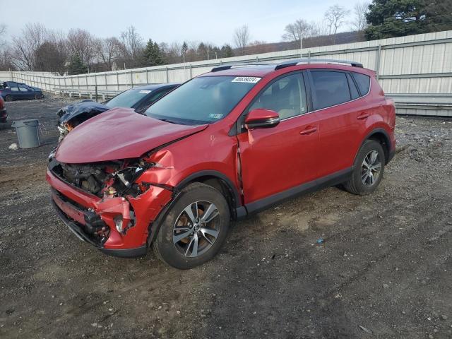 JTMRFREV1HJ112701 - 2017 TOYOTA RAV4 XLE RED photo 1