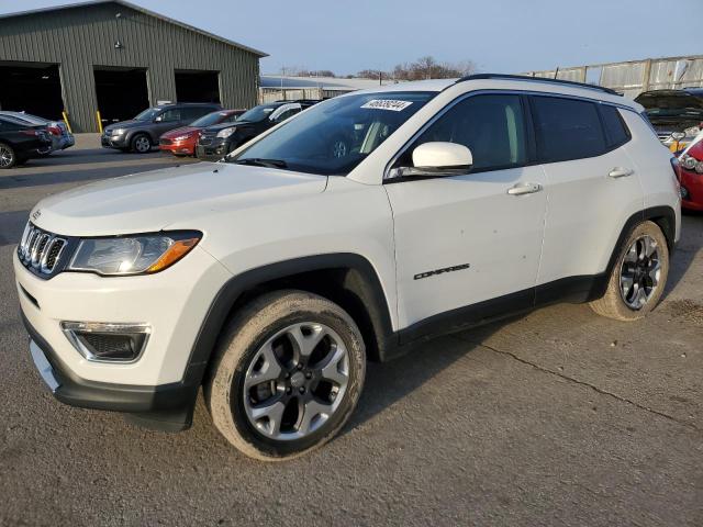 3C4NJDCB6MT572531 - 2021 JEEP COMPASS LIMITED WHITE photo 1